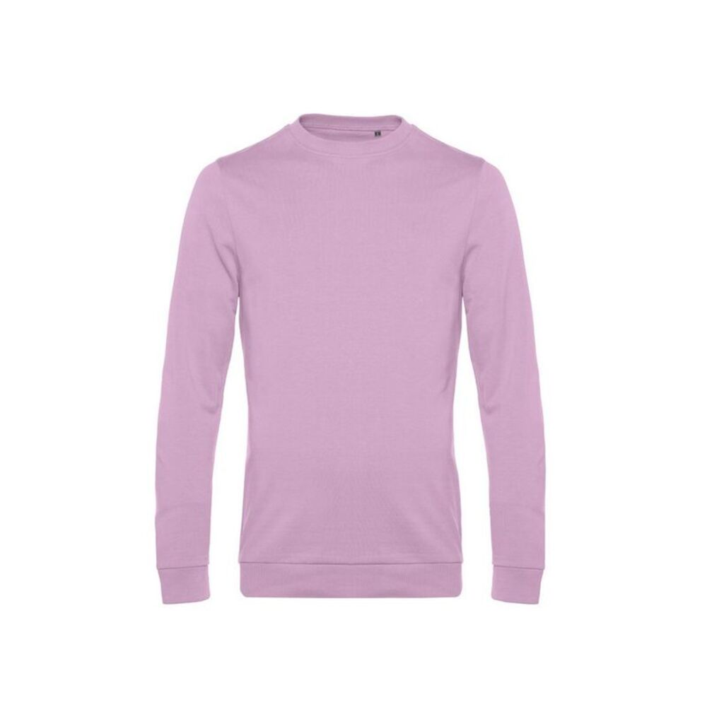 B&C Mens Set-in Sweatshirt / Candy Pink